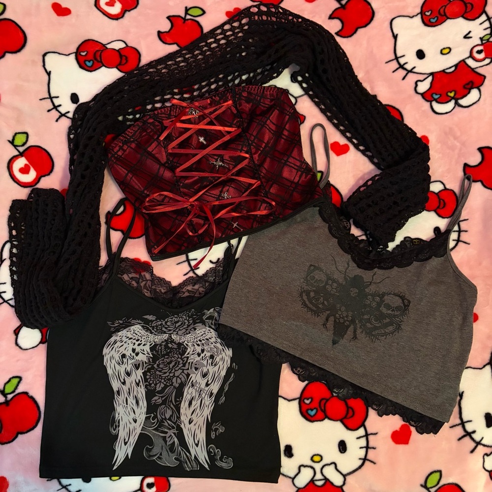 SHEIN goth bundle sizes M-L!!